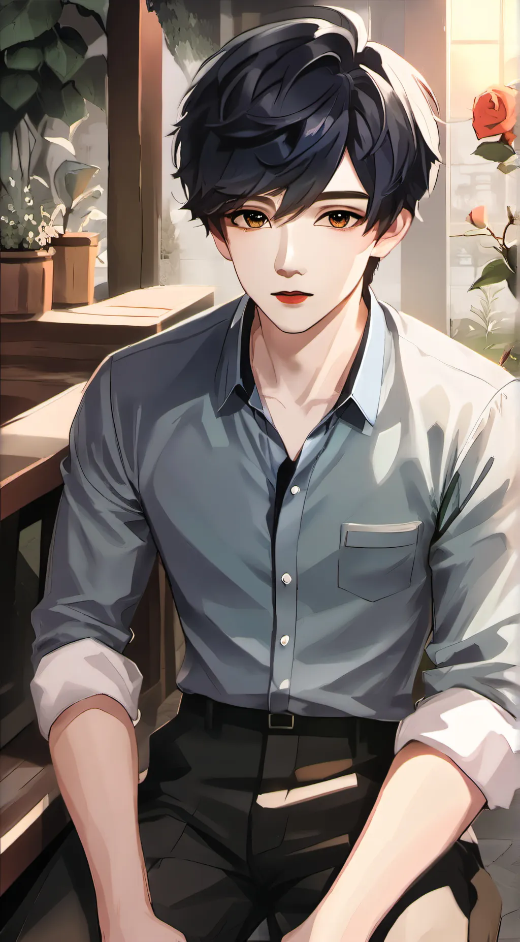 ai character: Aiden background