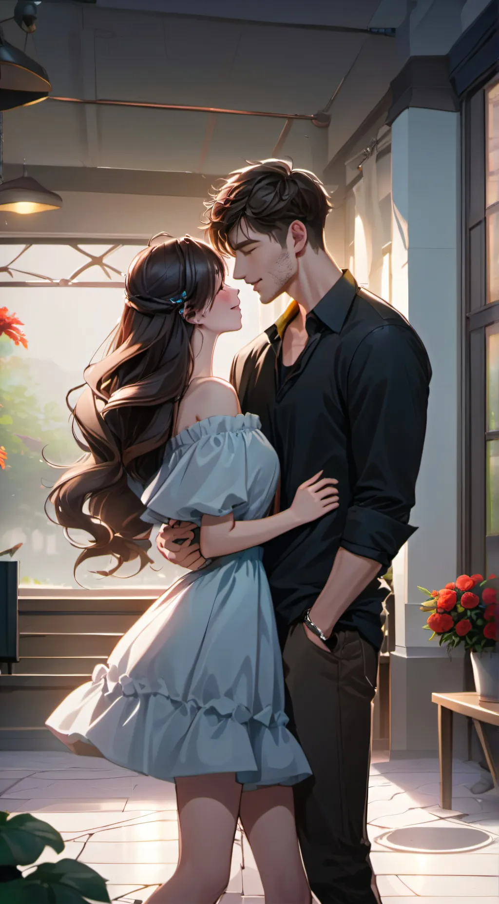 ai character: Luke  background