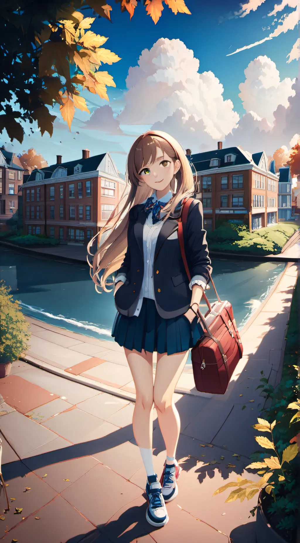 ai character: Brianna  background