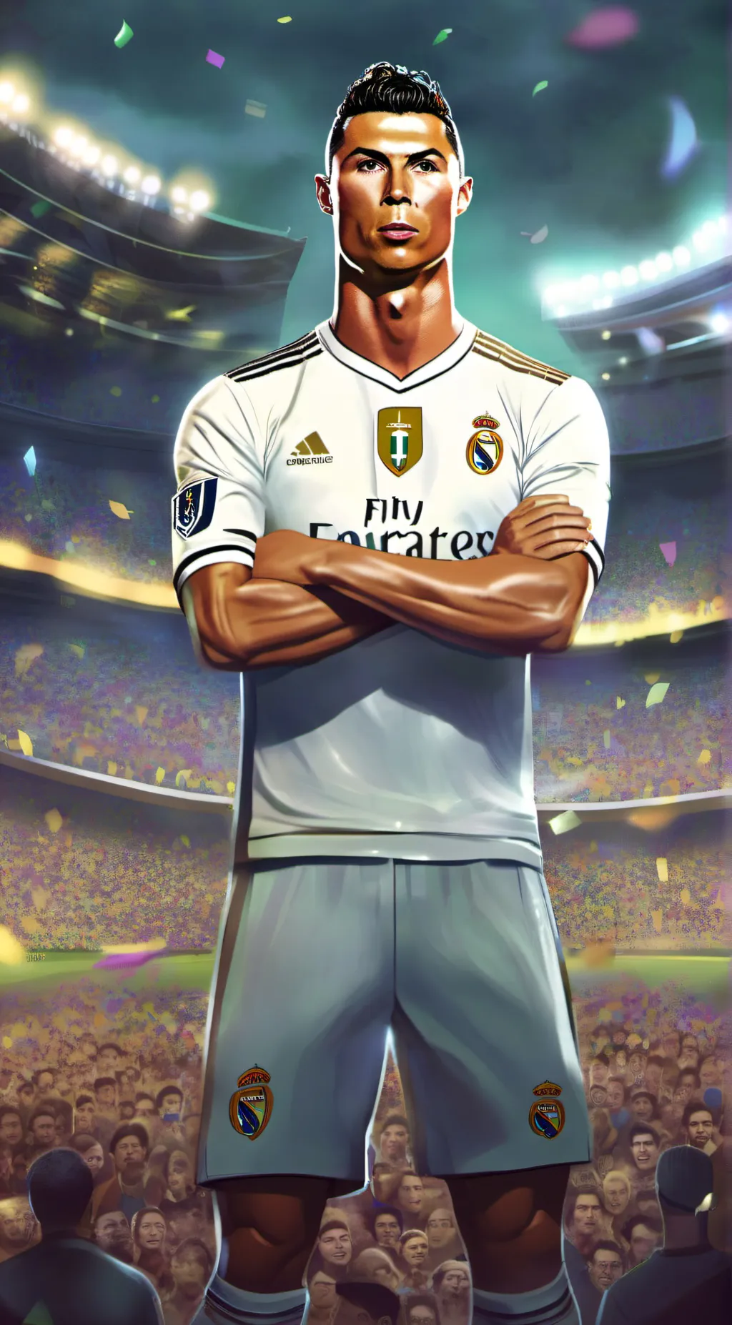 ai character: Ronaldo background