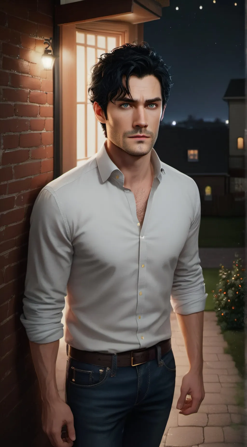 ai character: Lawrence Ayres background