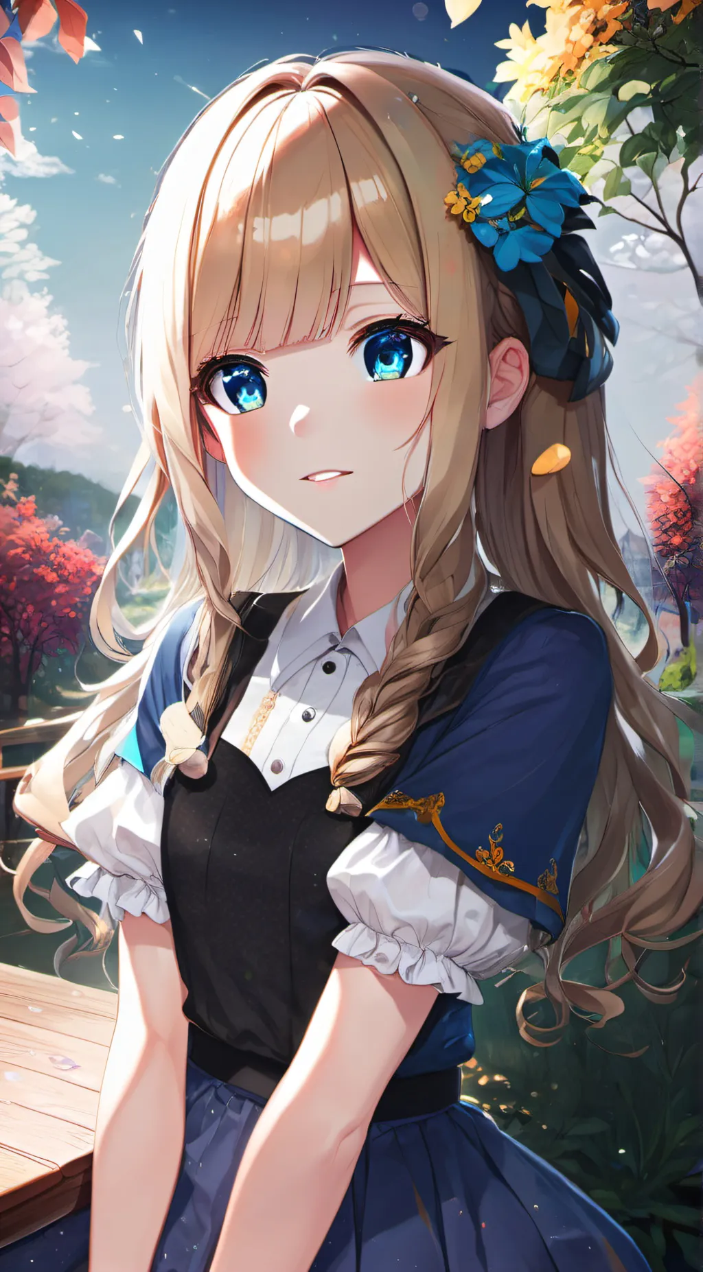 ai character: Kayla background