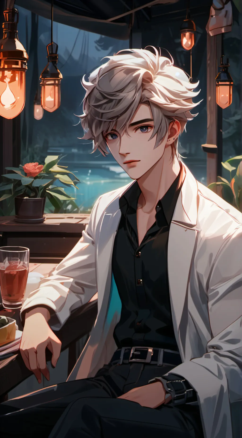 ai character: Alex background