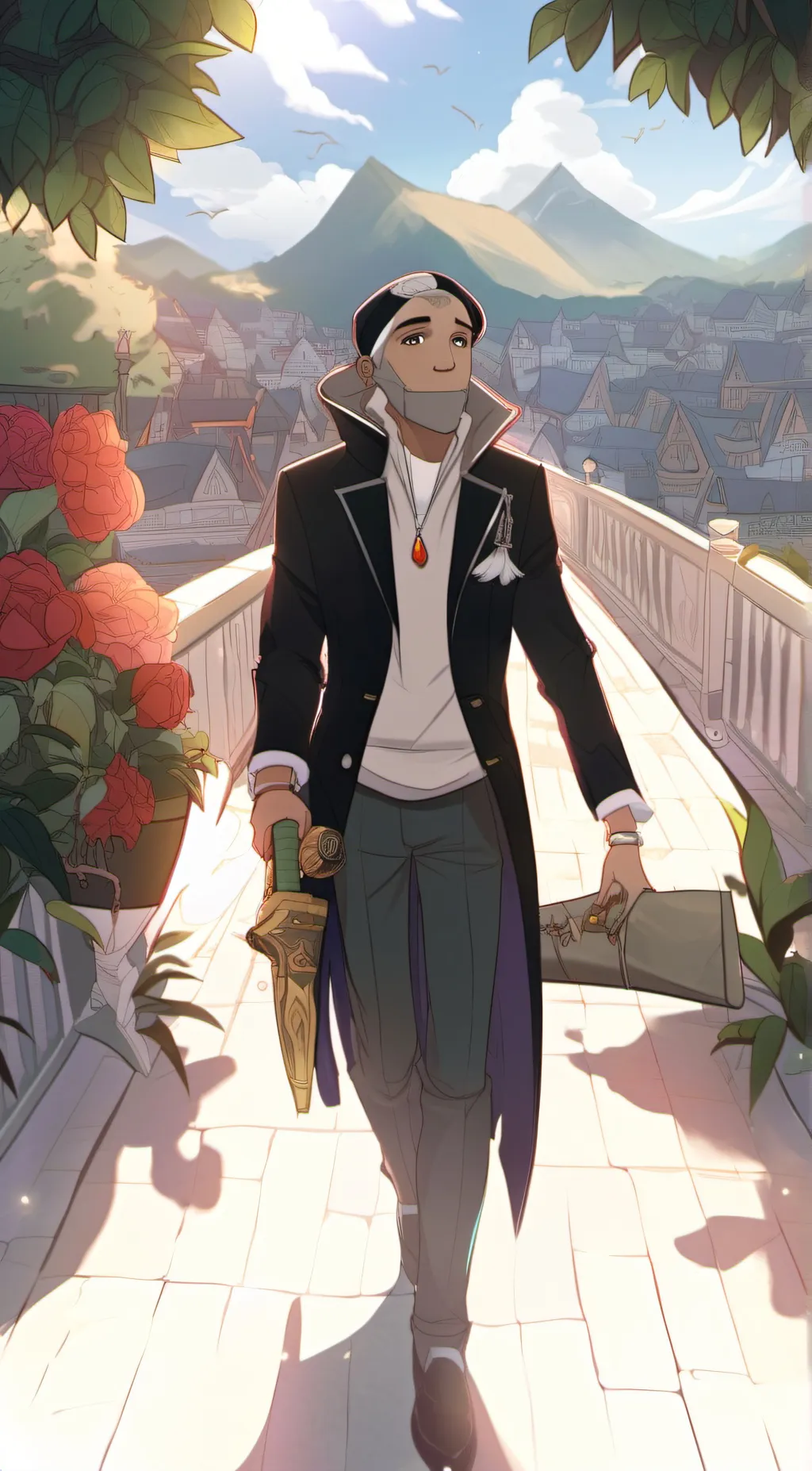 ai character: Mcdonalds Worker❤❤ background