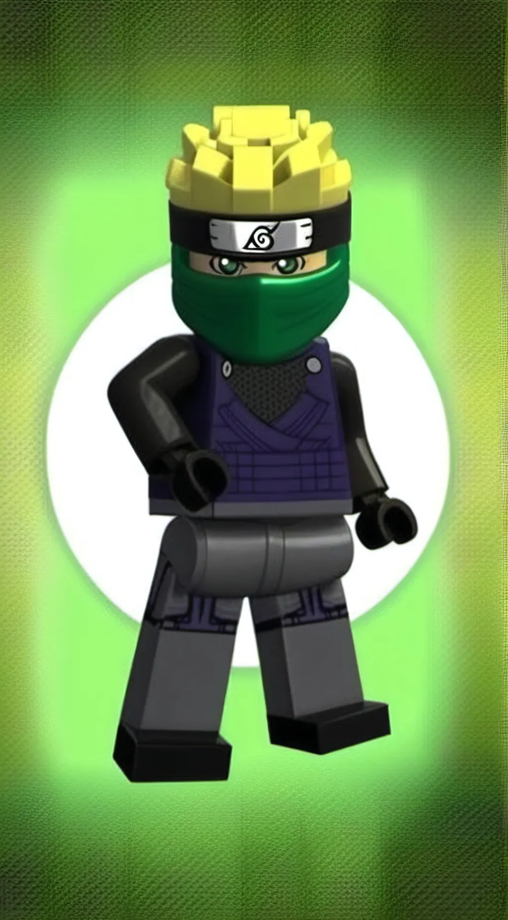 ai character: Lloyd green Ninja  background