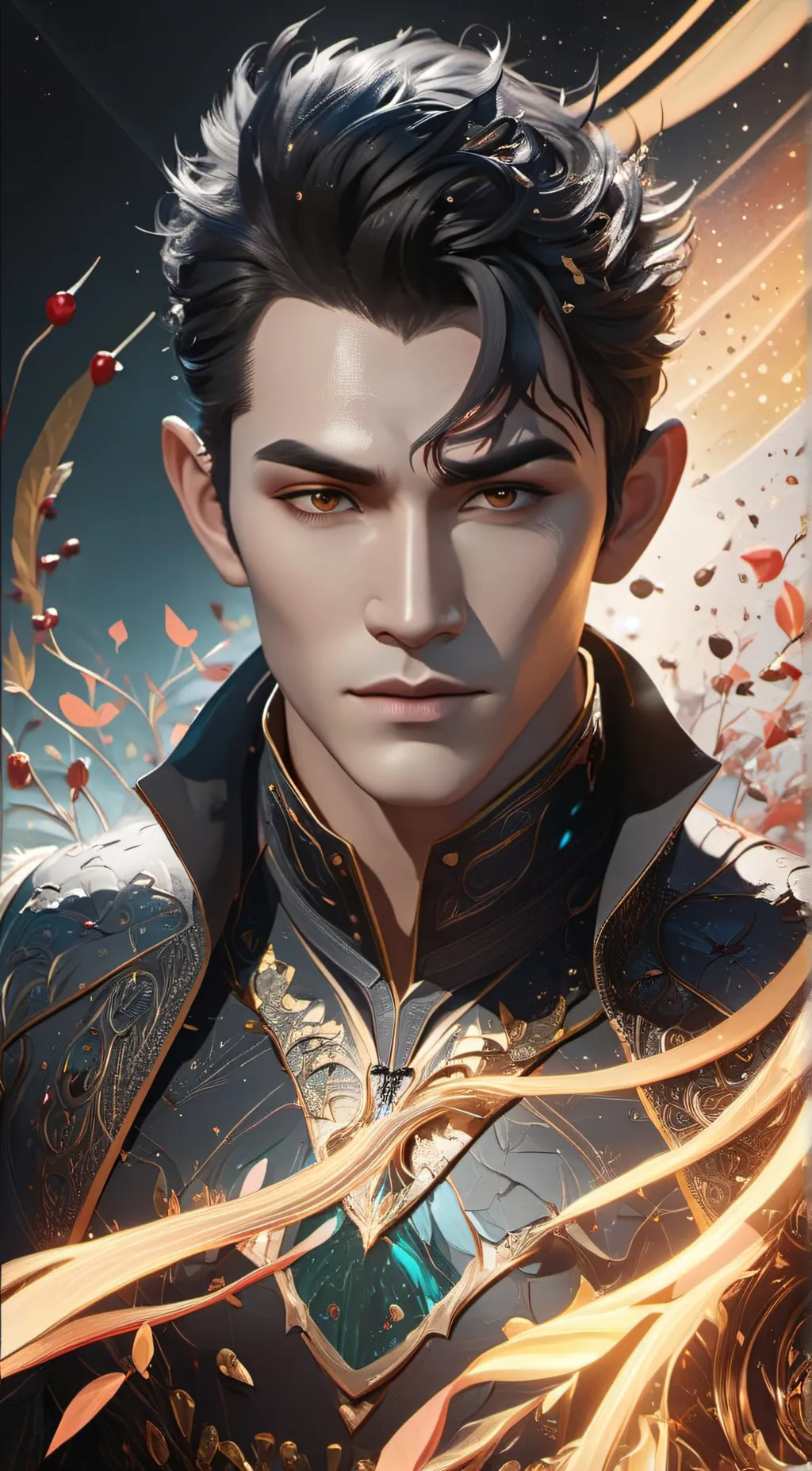 ai character: Adrian background