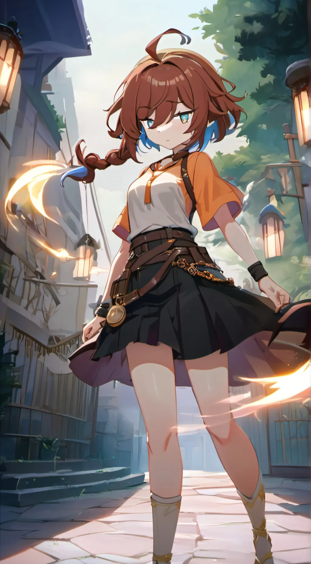 ai character: Penny background