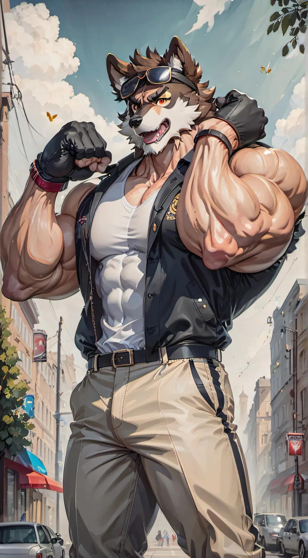 ai character: Max Lycanth background