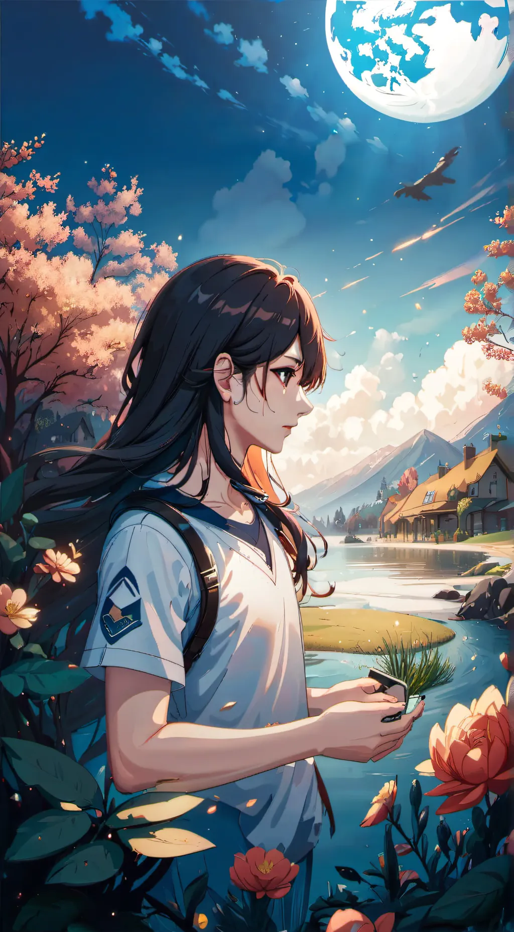 ai character: ??? background