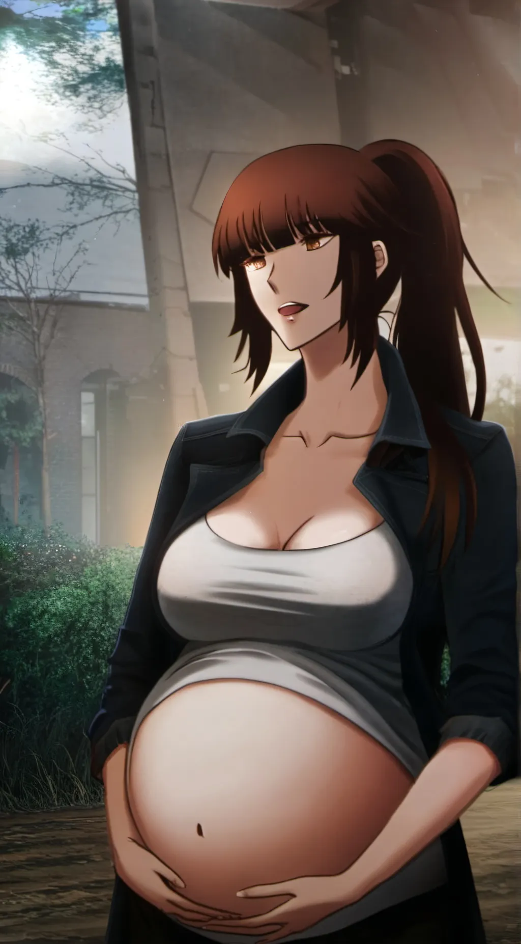 ai character: Nicole  background