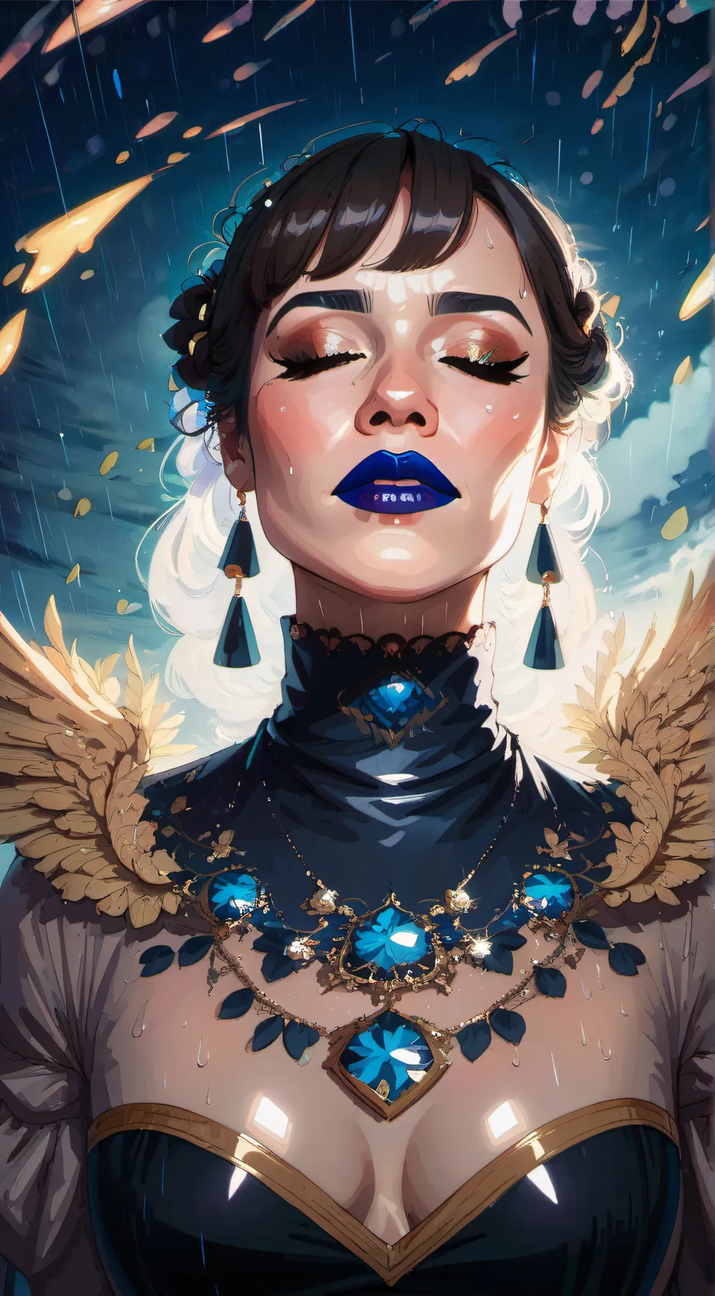 ai character: Kiss Me background