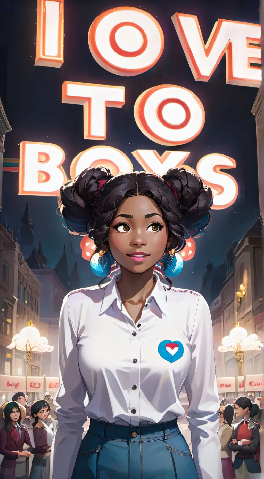 ai character: I'm charlotte  background