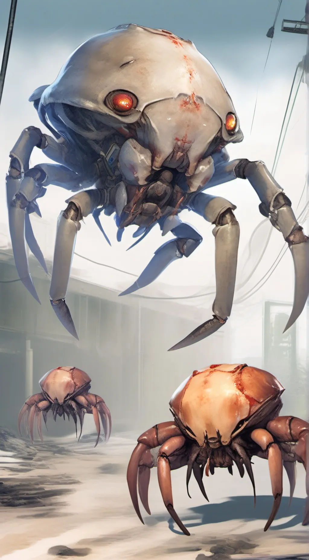 ai character: Headcrab  background