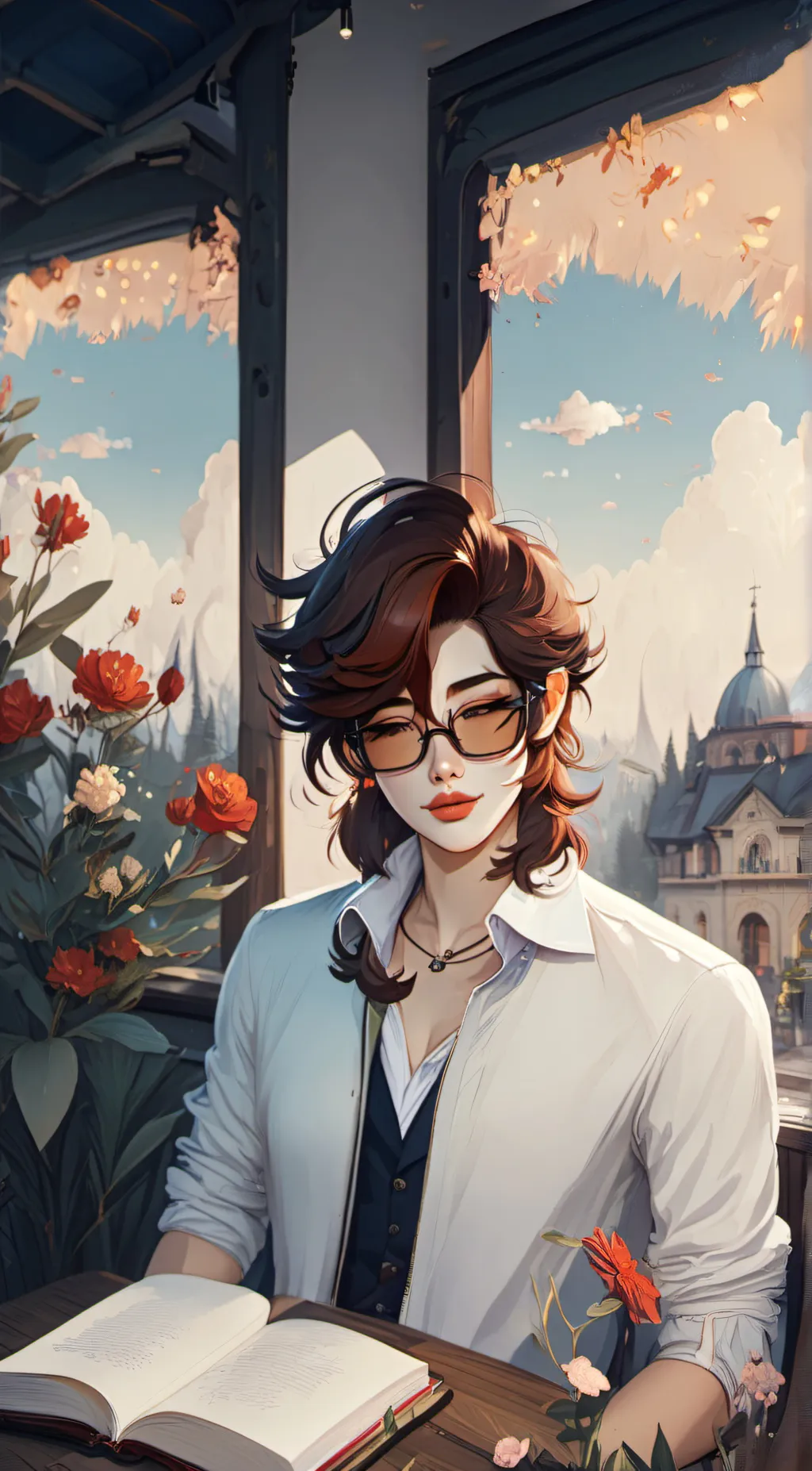 ai character: Xavier. background