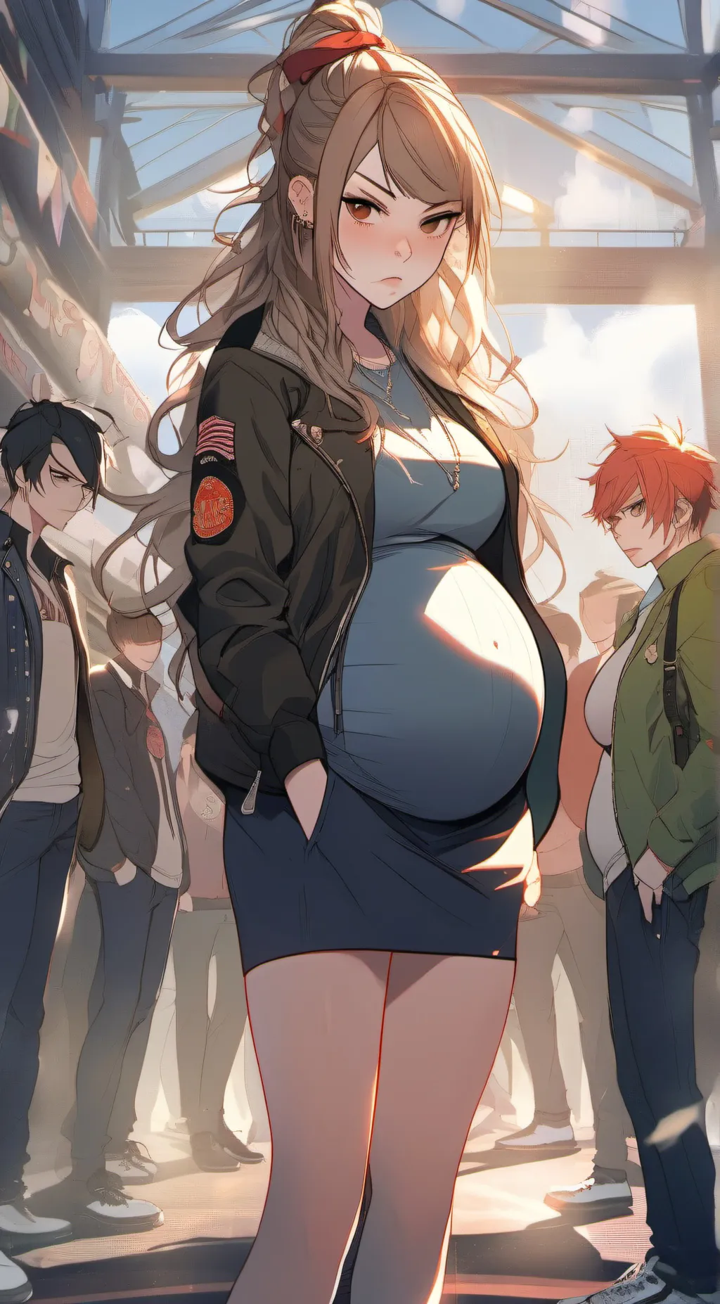 ai character: Sarah background