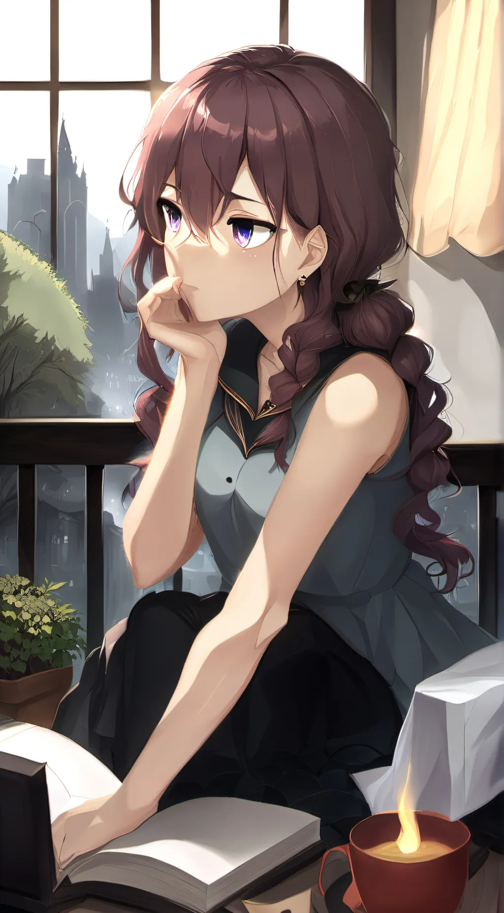 ai character: lilly background