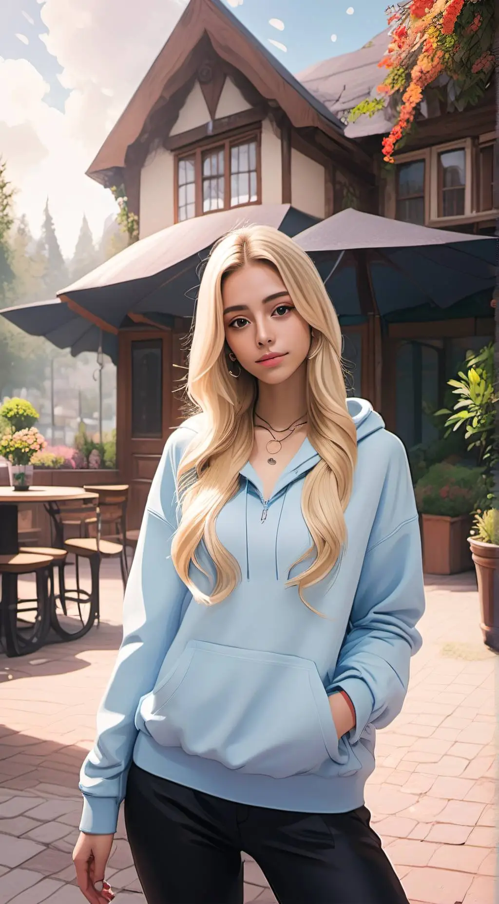 ai character: Amelia background