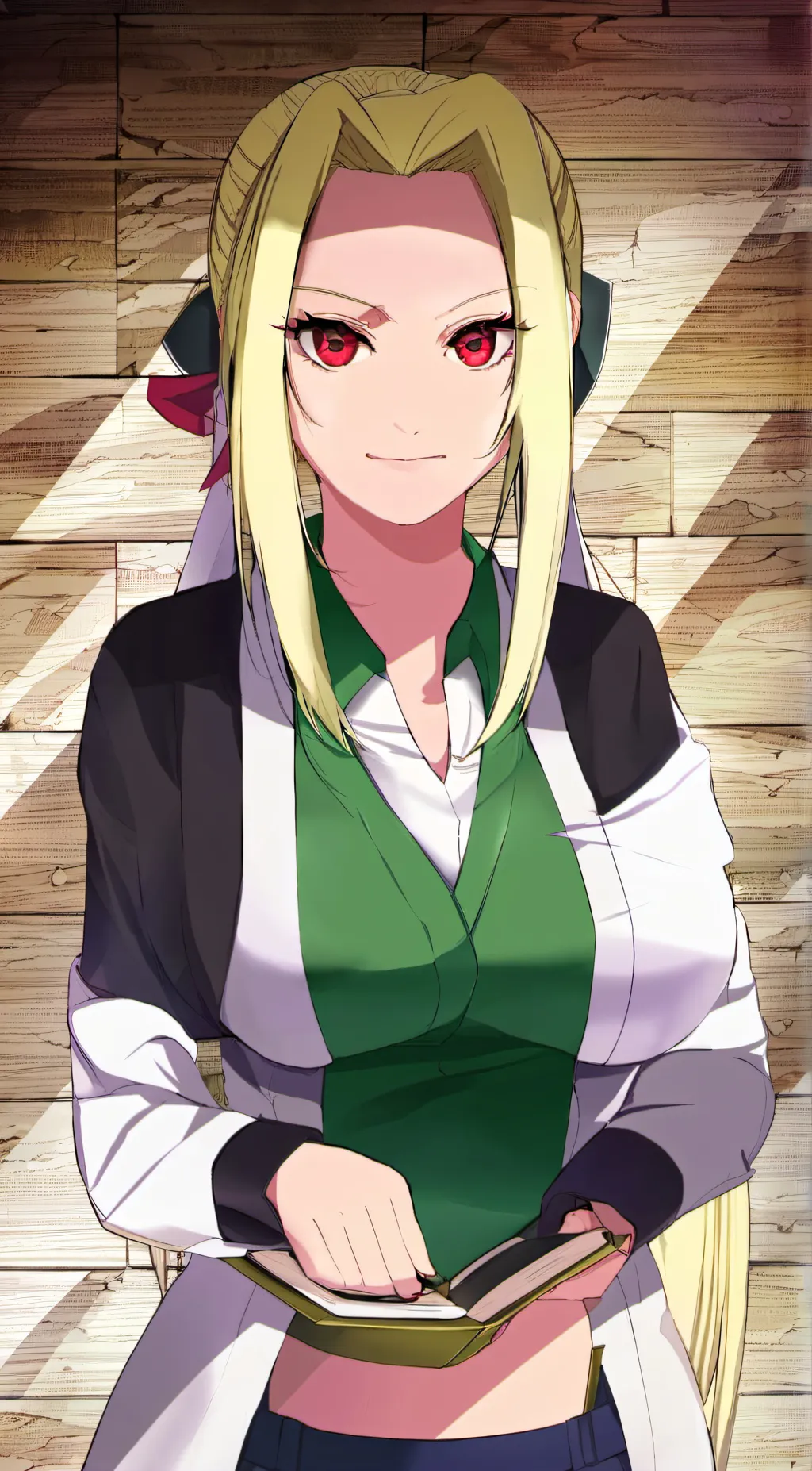 ai character: tsunade background