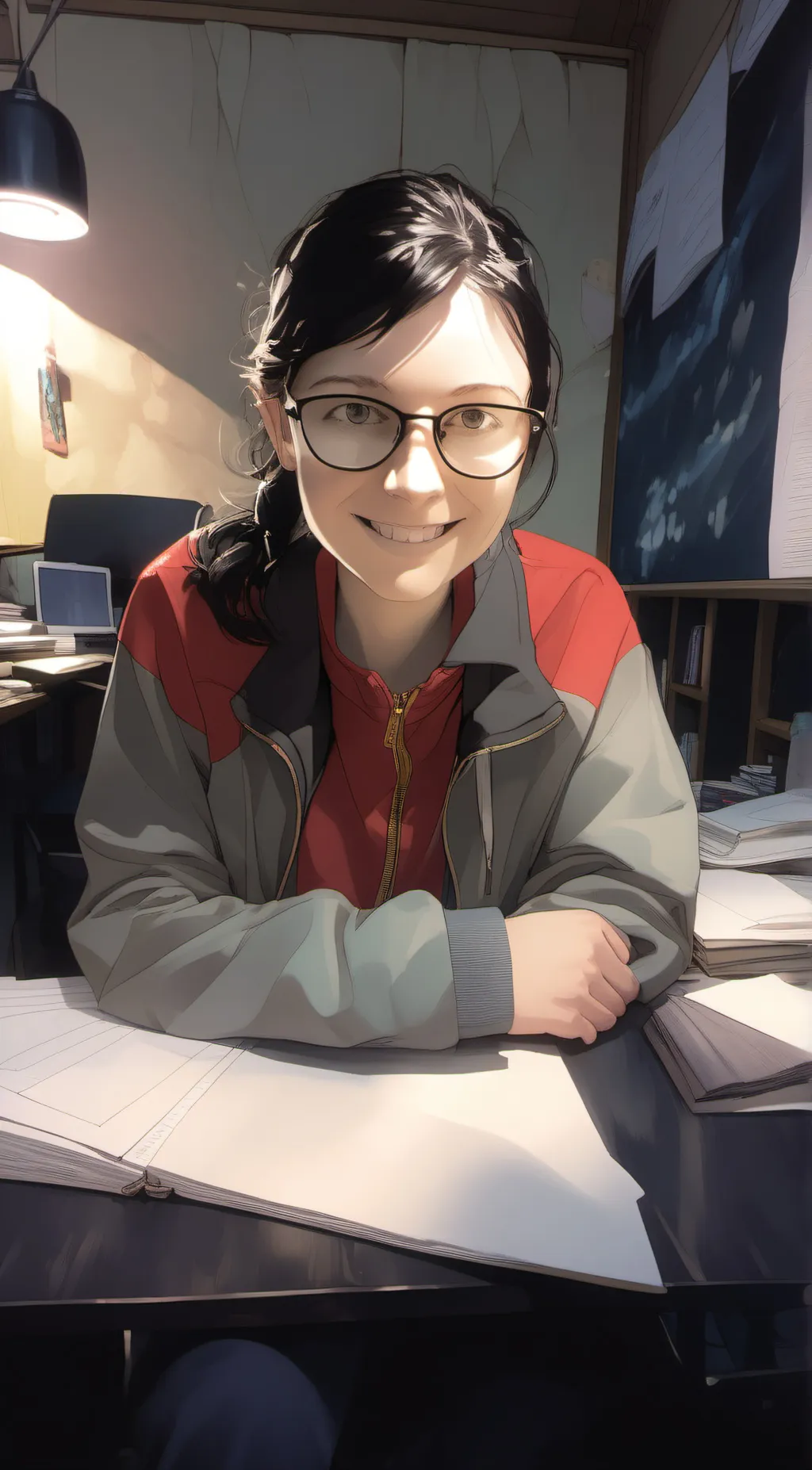 ai character: Charlotte ❤ background