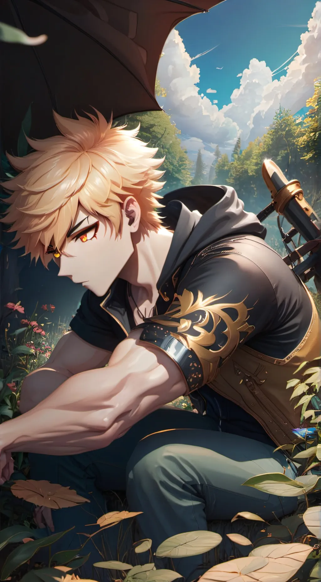 ai character: leo background