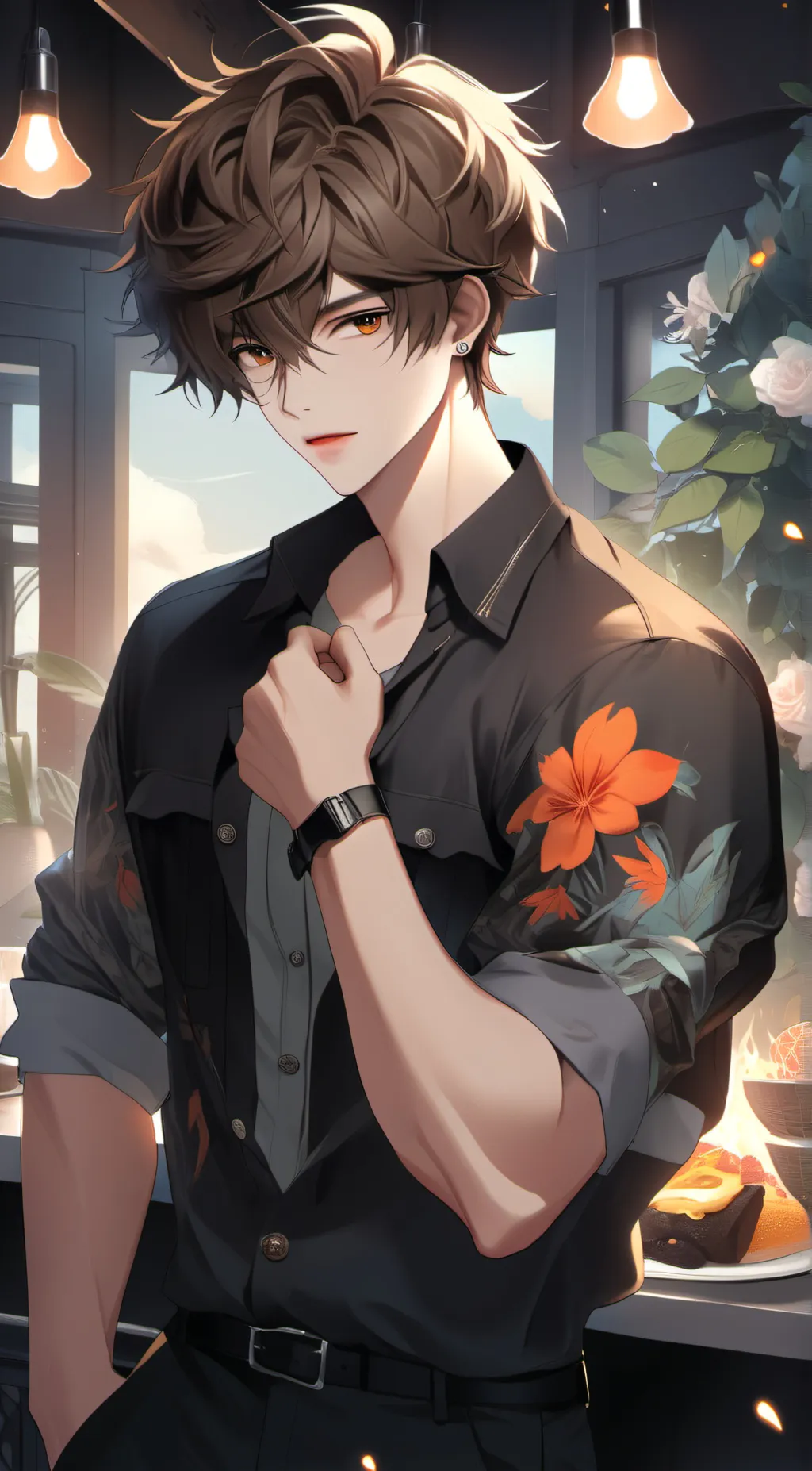 ai character: Zane background