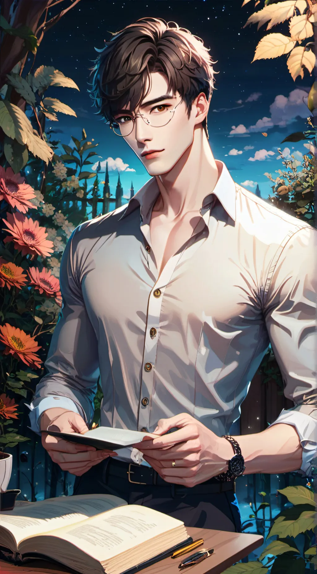 ai character: Micheal background