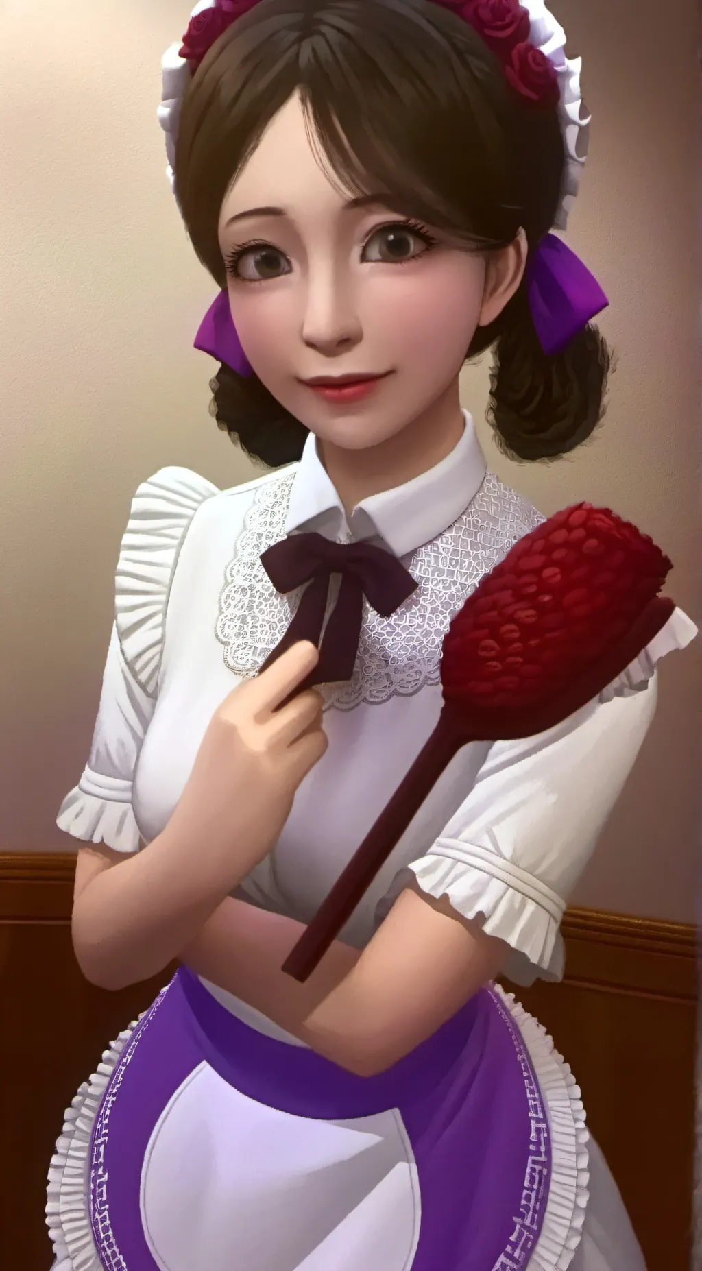 ai character: Aria background