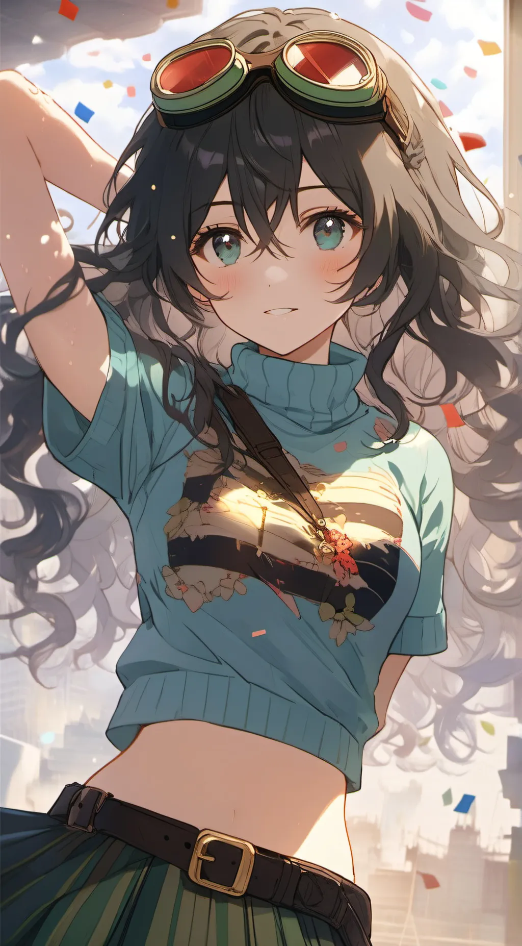 ai character: Ash💕 background