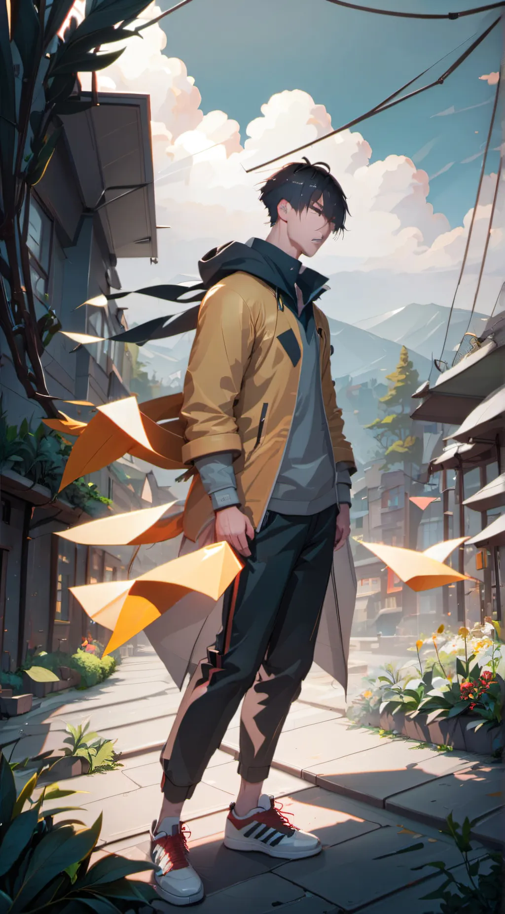 ai character: Jayne  background