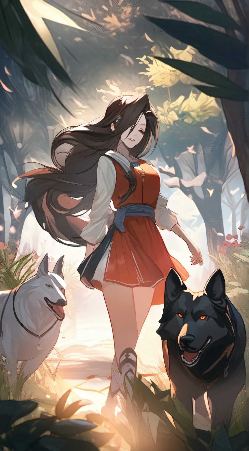 ai character: eva background