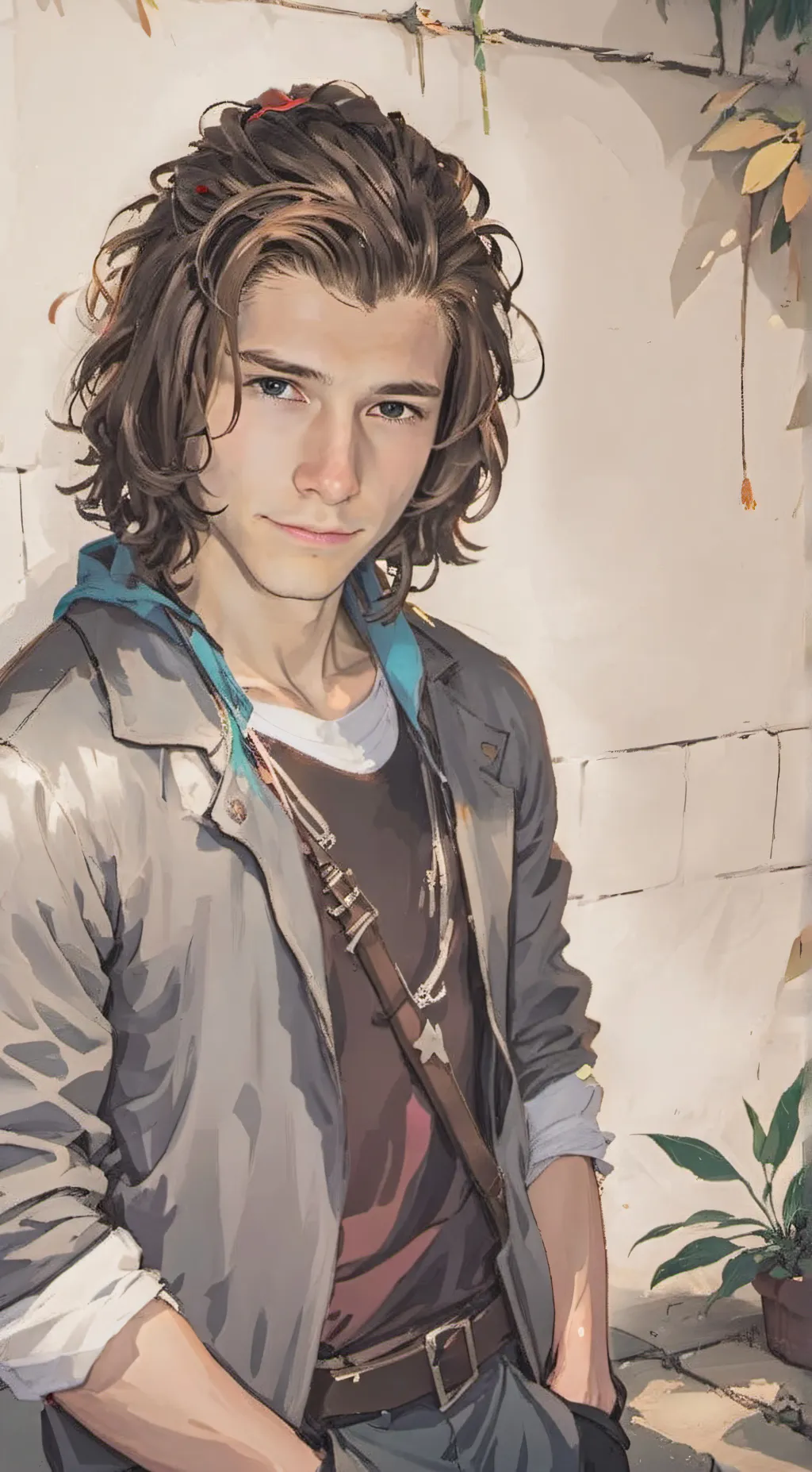 ai character: Danno background