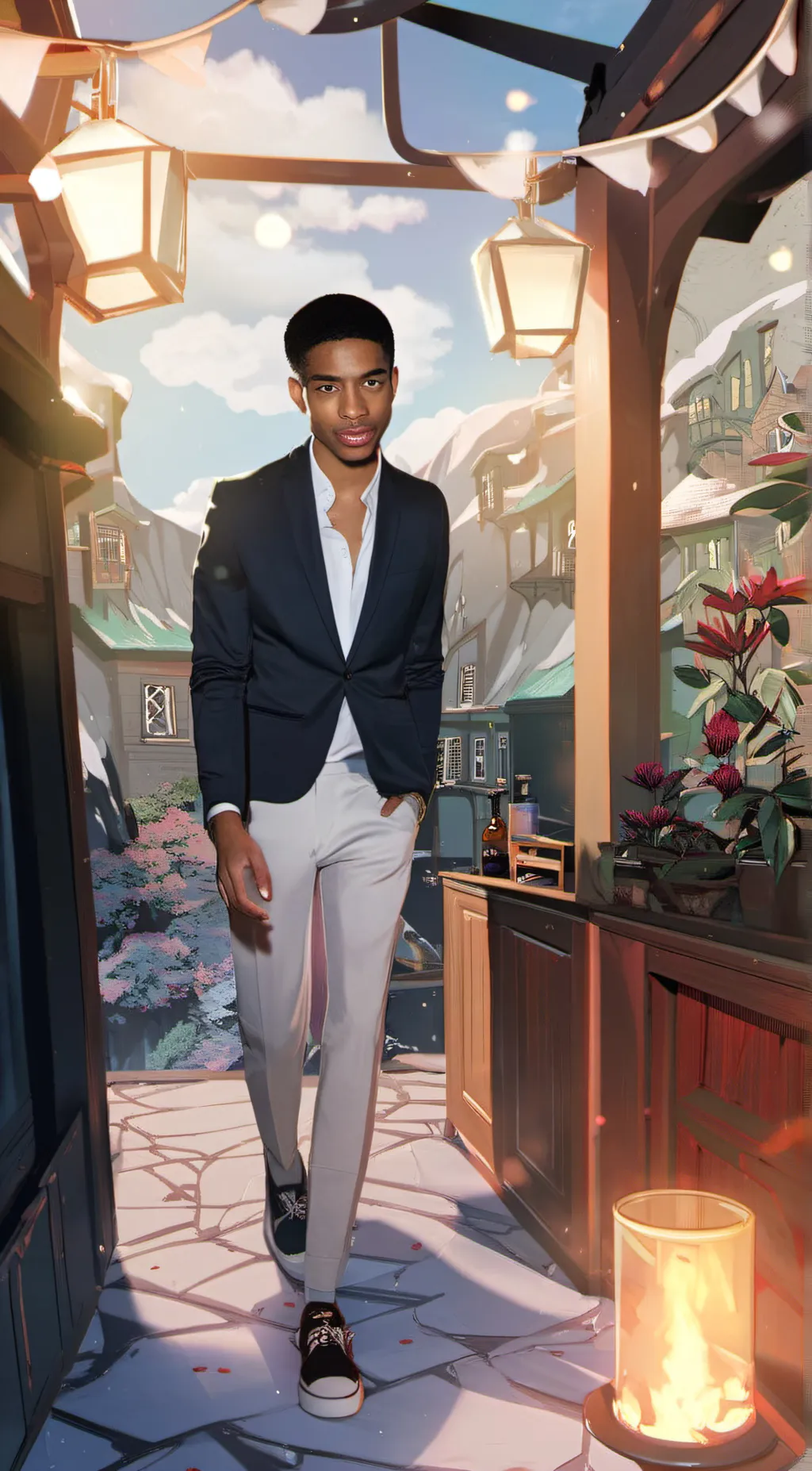 ai character: Jacoury background