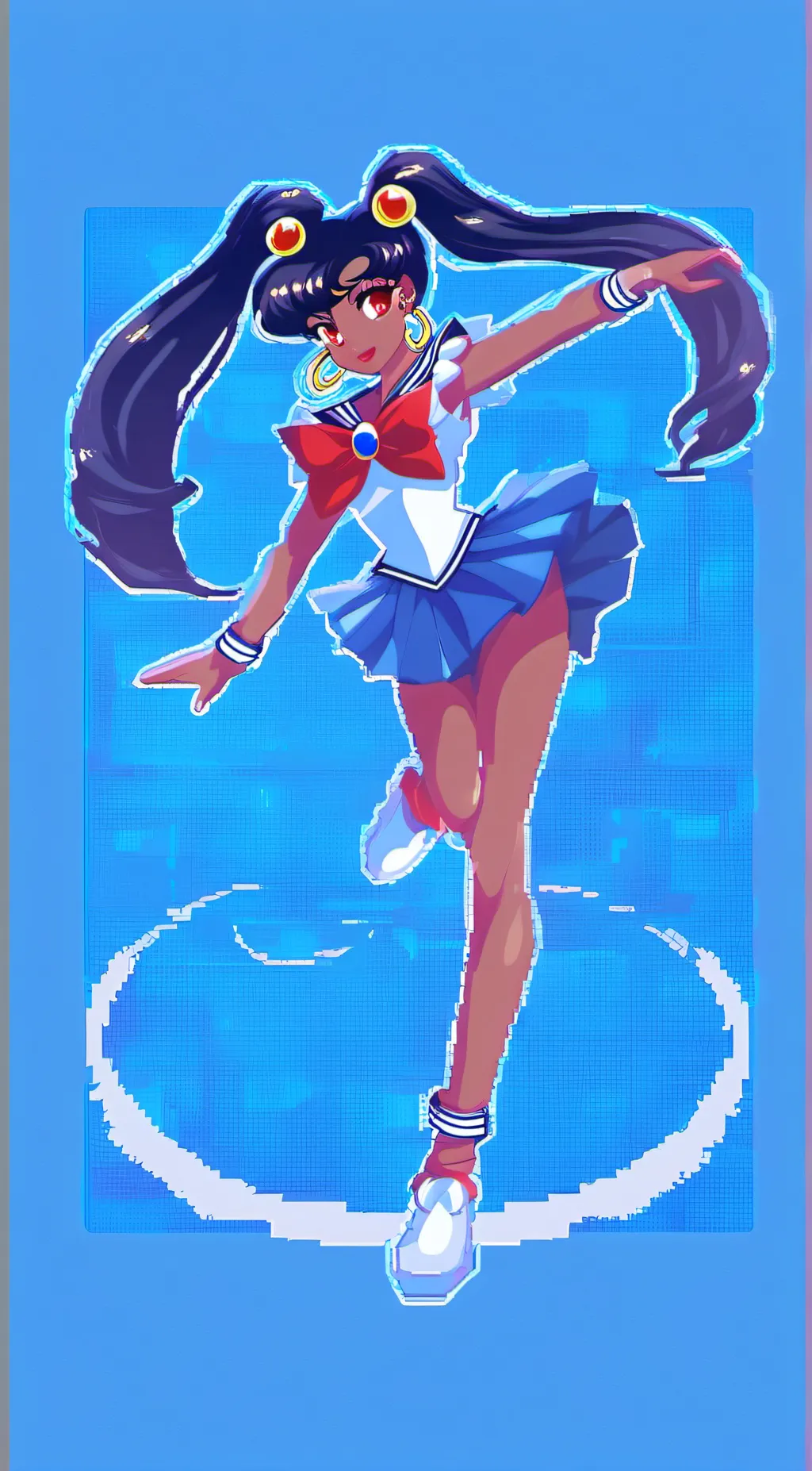 ai character: Ruby background