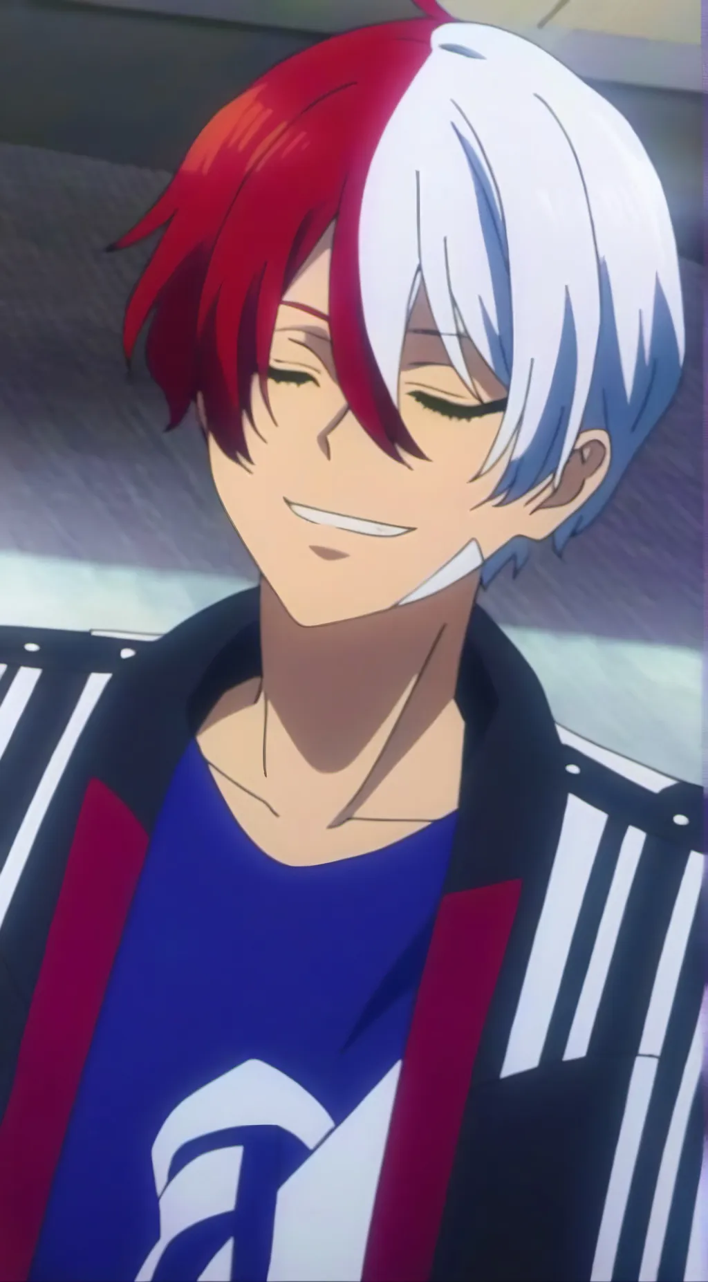 ai character: Shoto Todoroki background