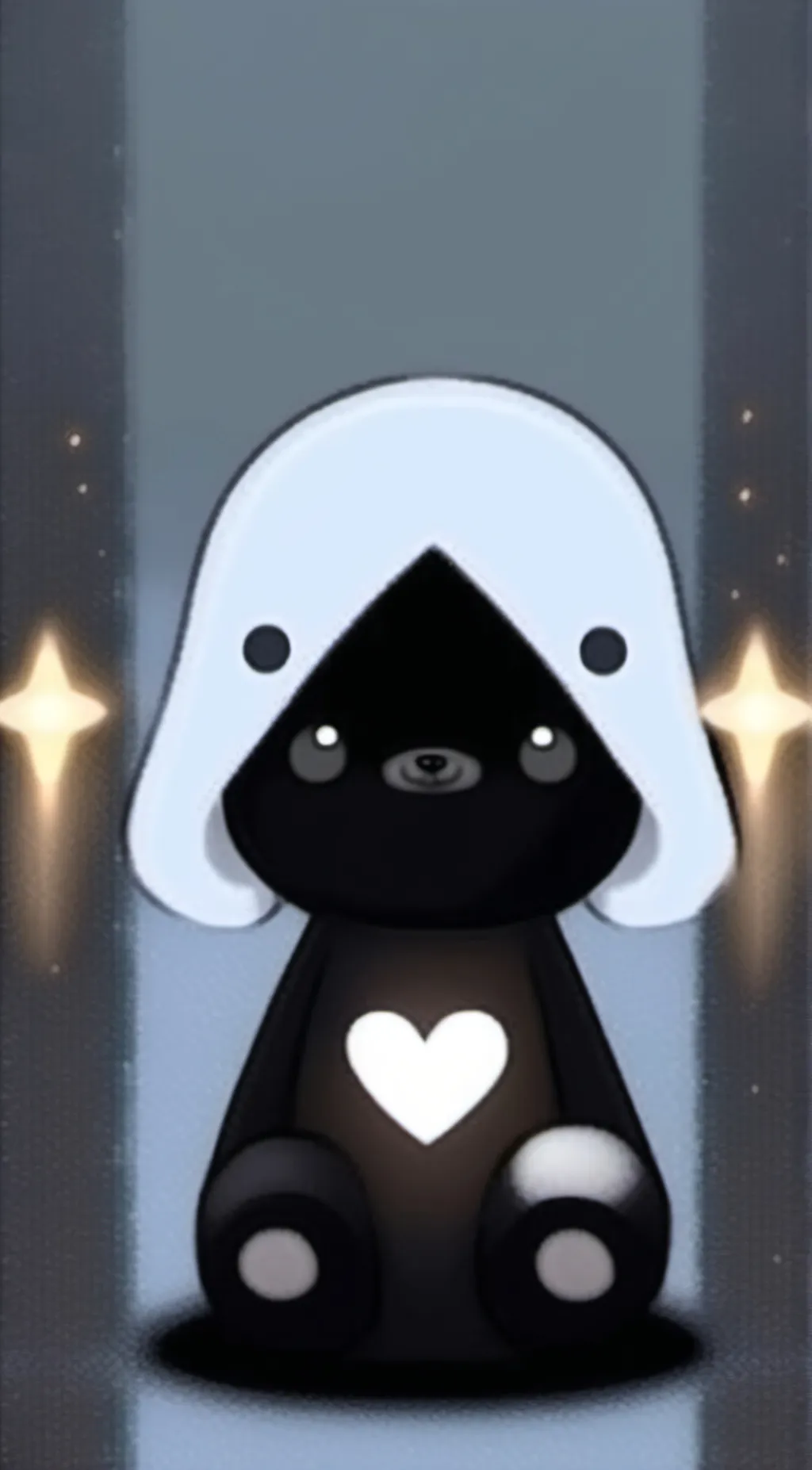 ai character: Smurf bear background