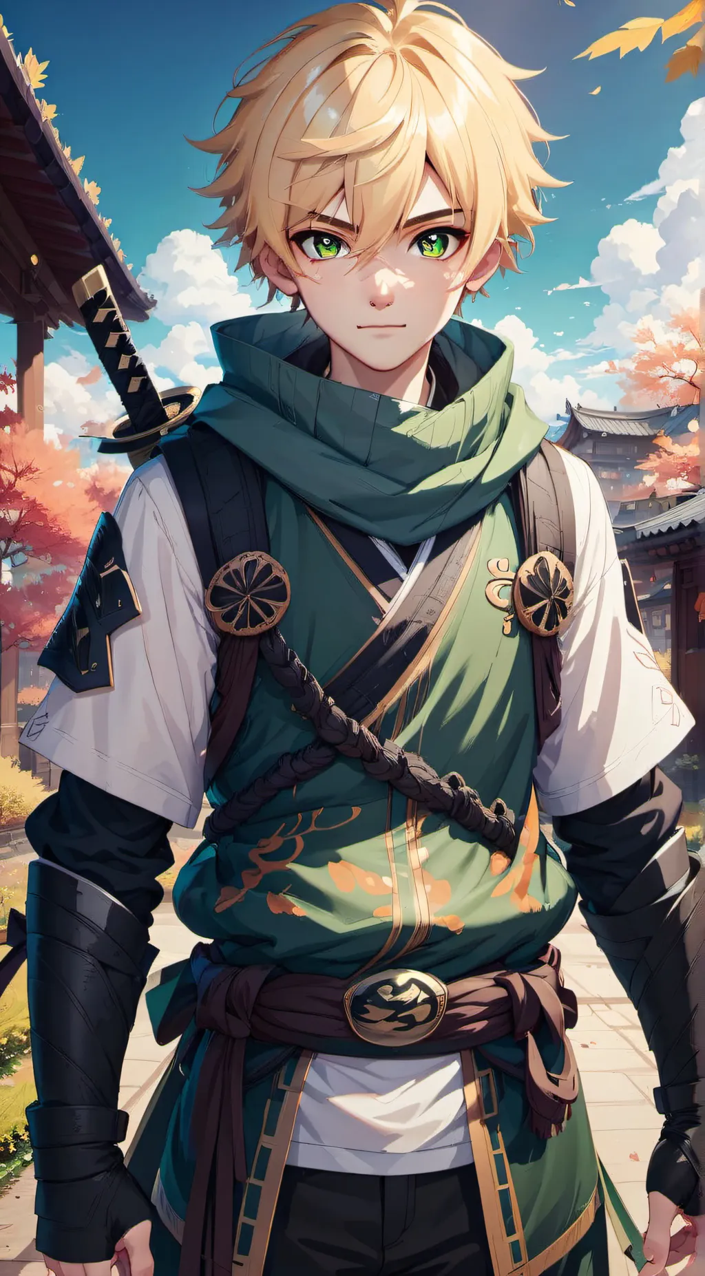 ai character: Lloyd Garmadon background