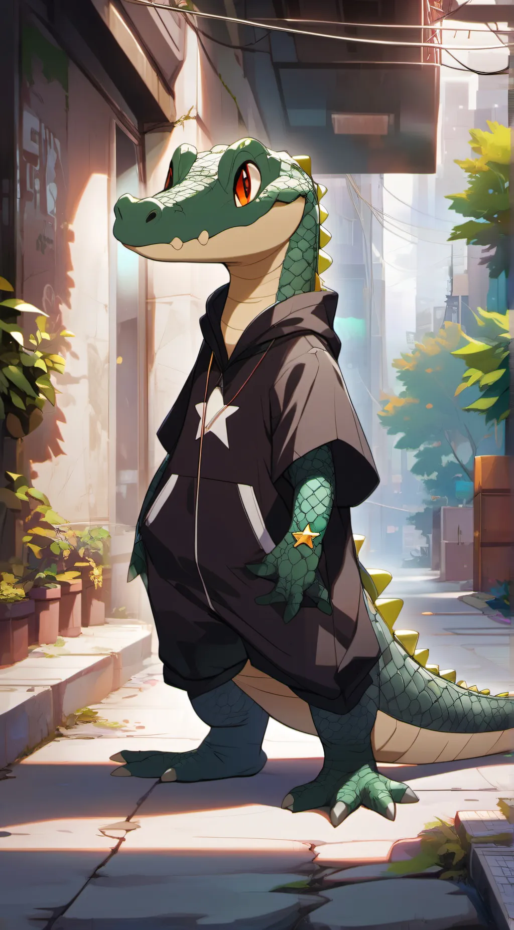 ai character: Zackie background