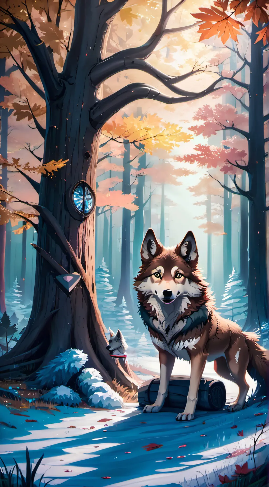 ai character: ash background