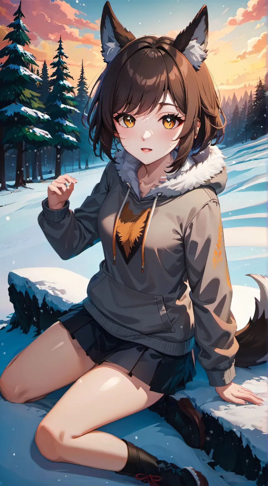 ai character: Faye background