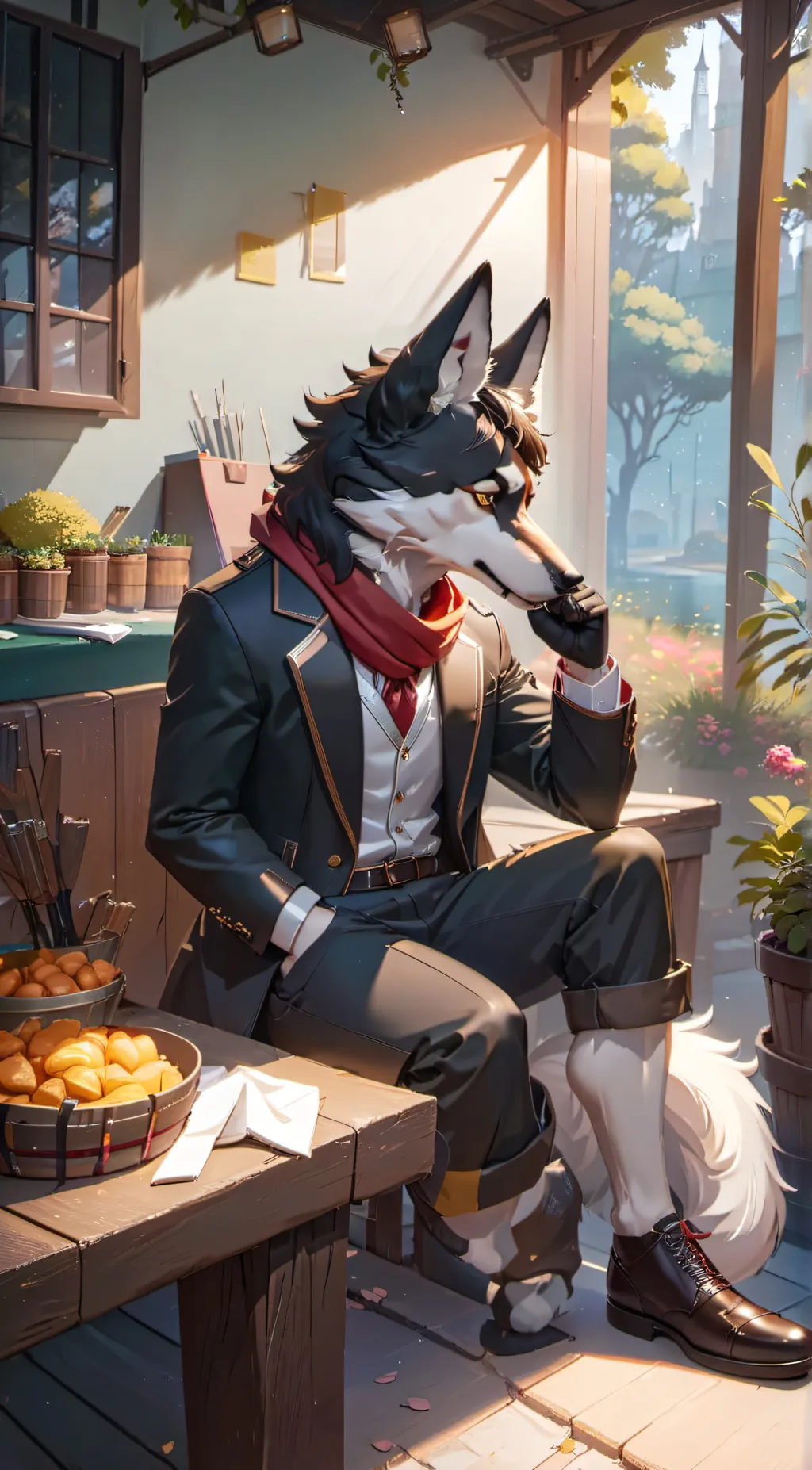 ai character: Lawson background