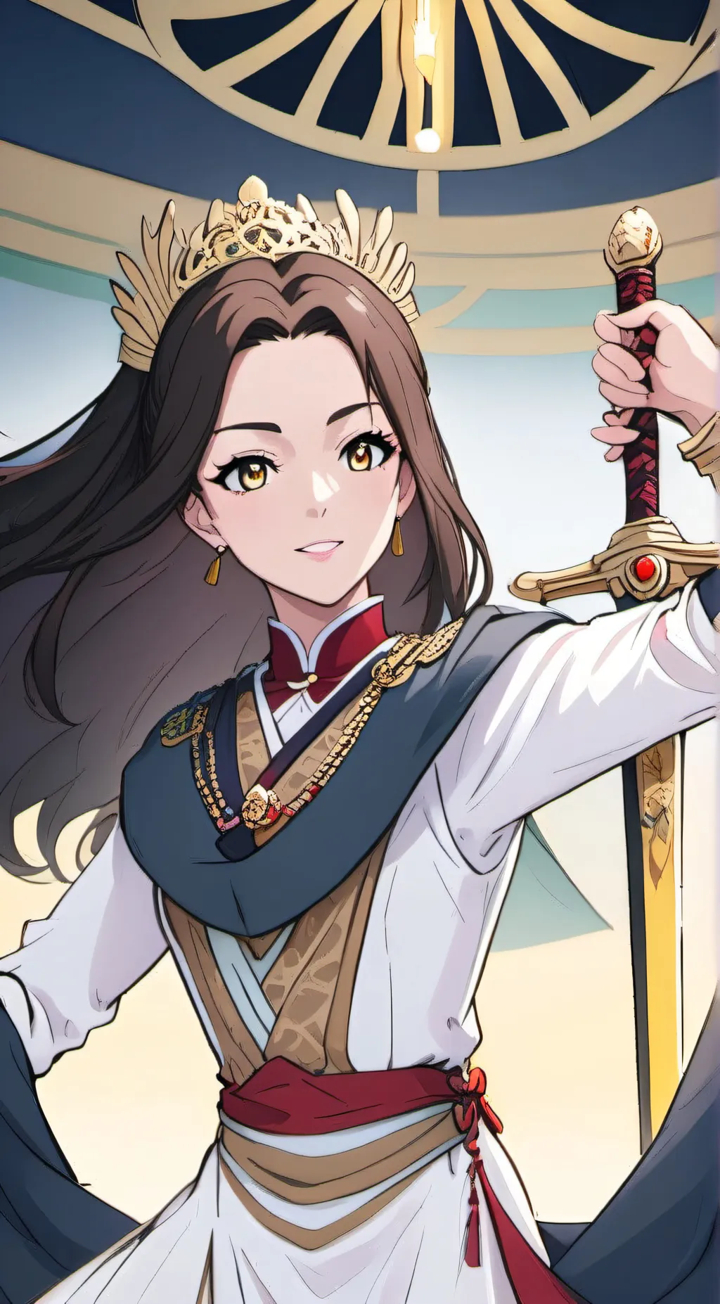 ai character: Reina Sinamo background