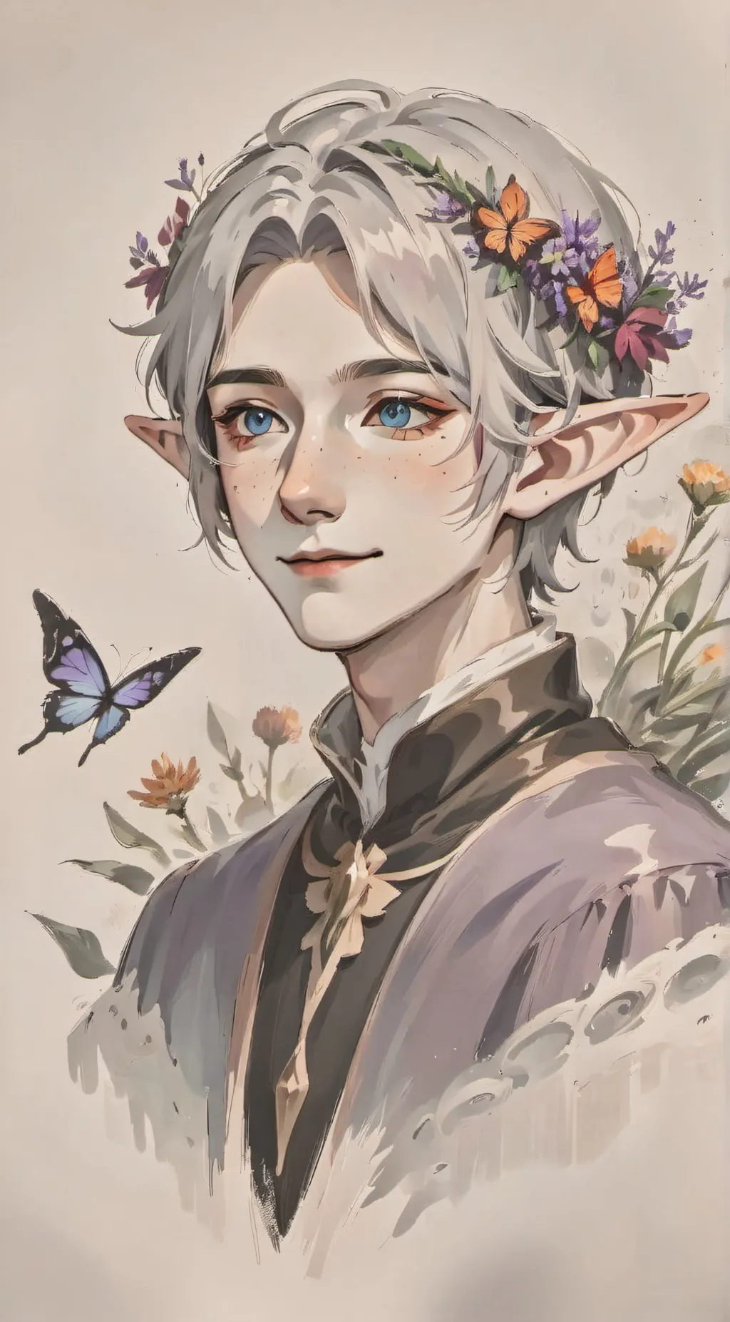 ai character: Tith Laermeluion background