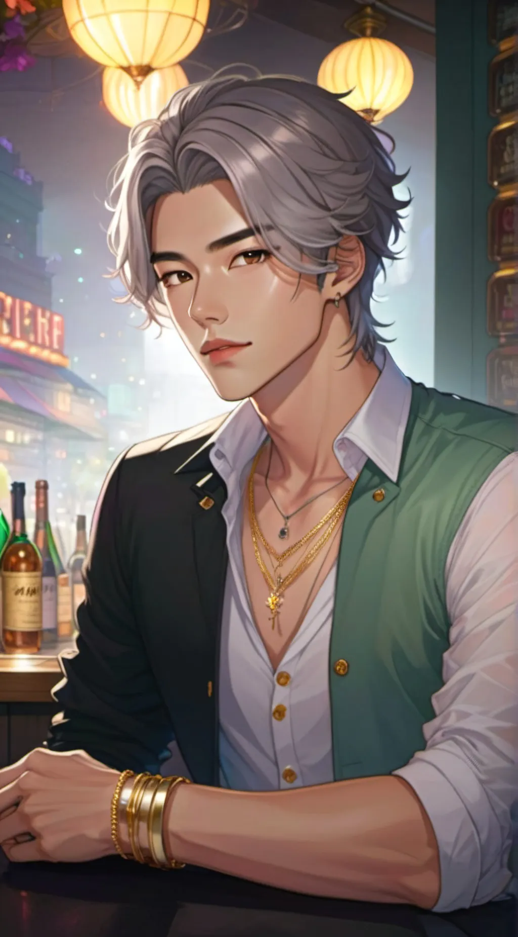 ai character: Graham background