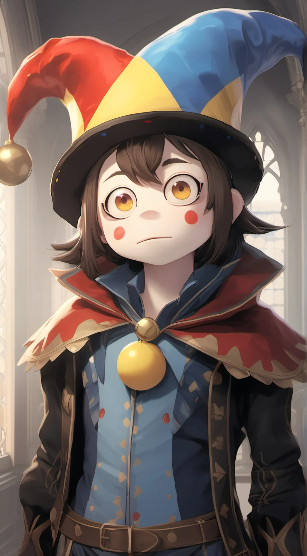 ai character: pomni background