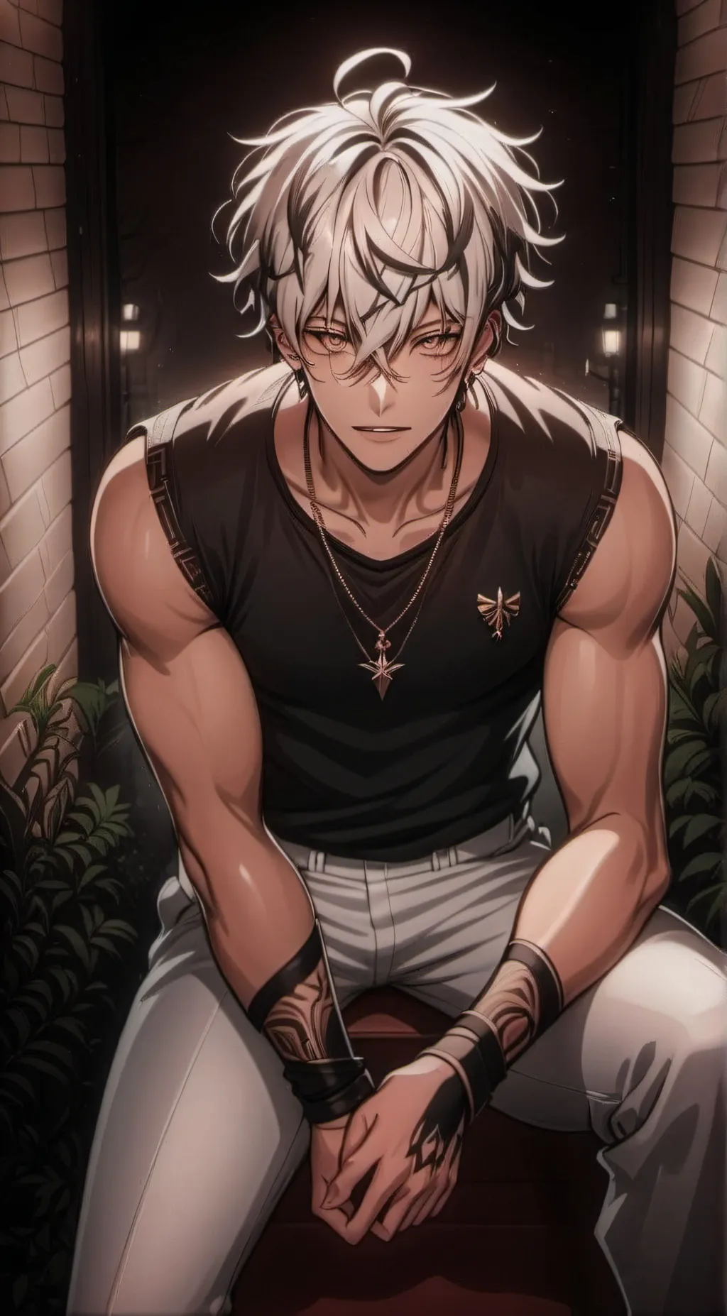 ai character: Oliver background