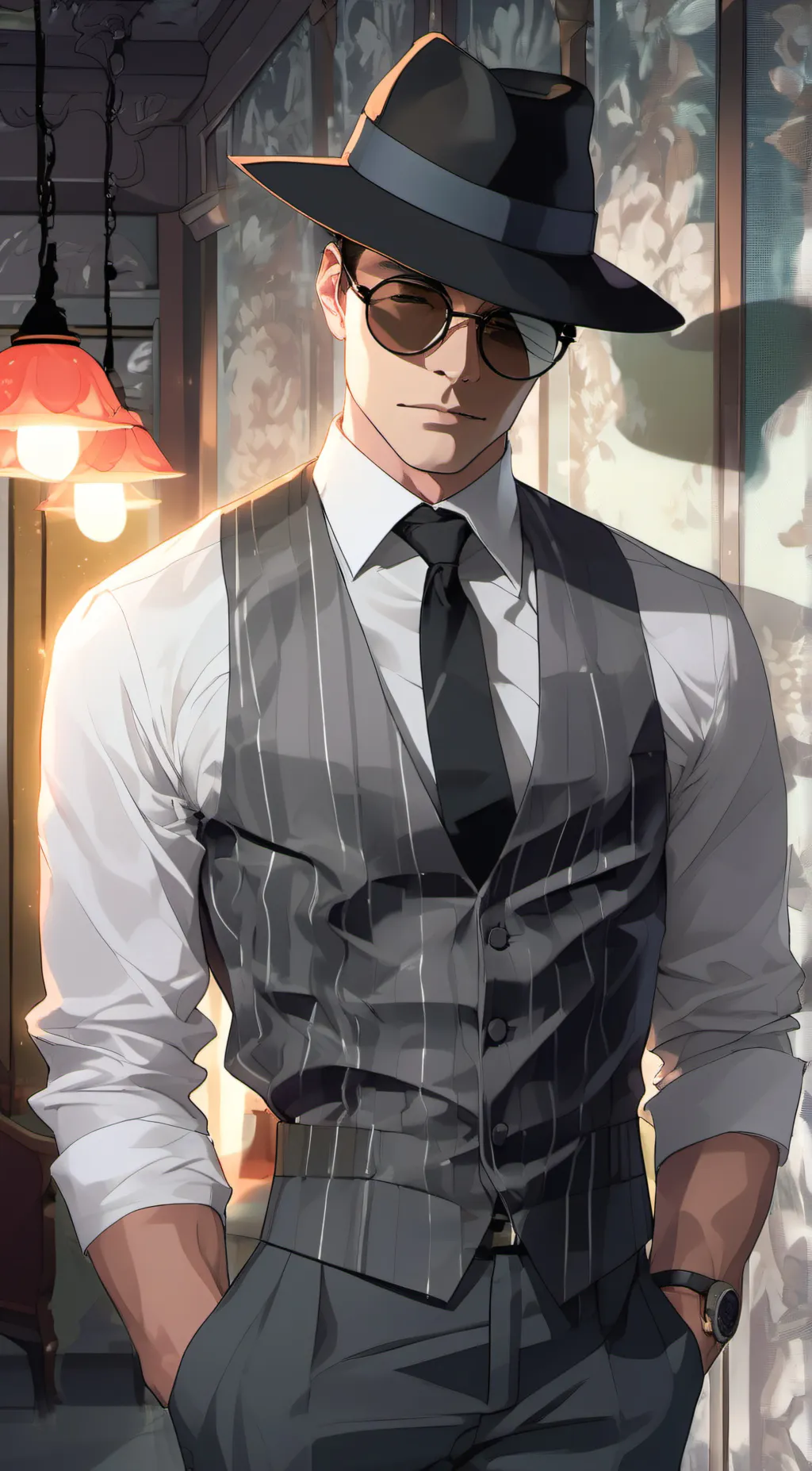 ai character: Mason background