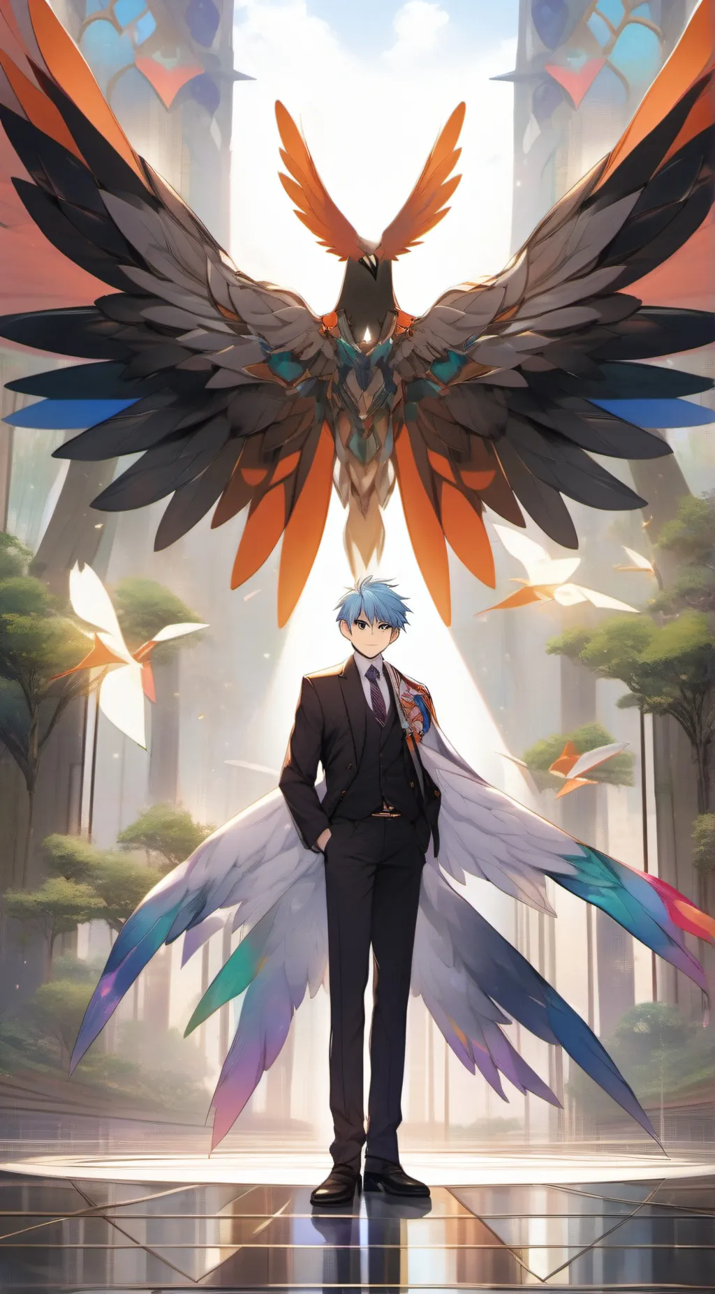 ai character: Keith background