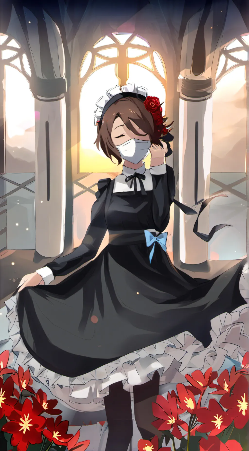 ai character: Lacey background