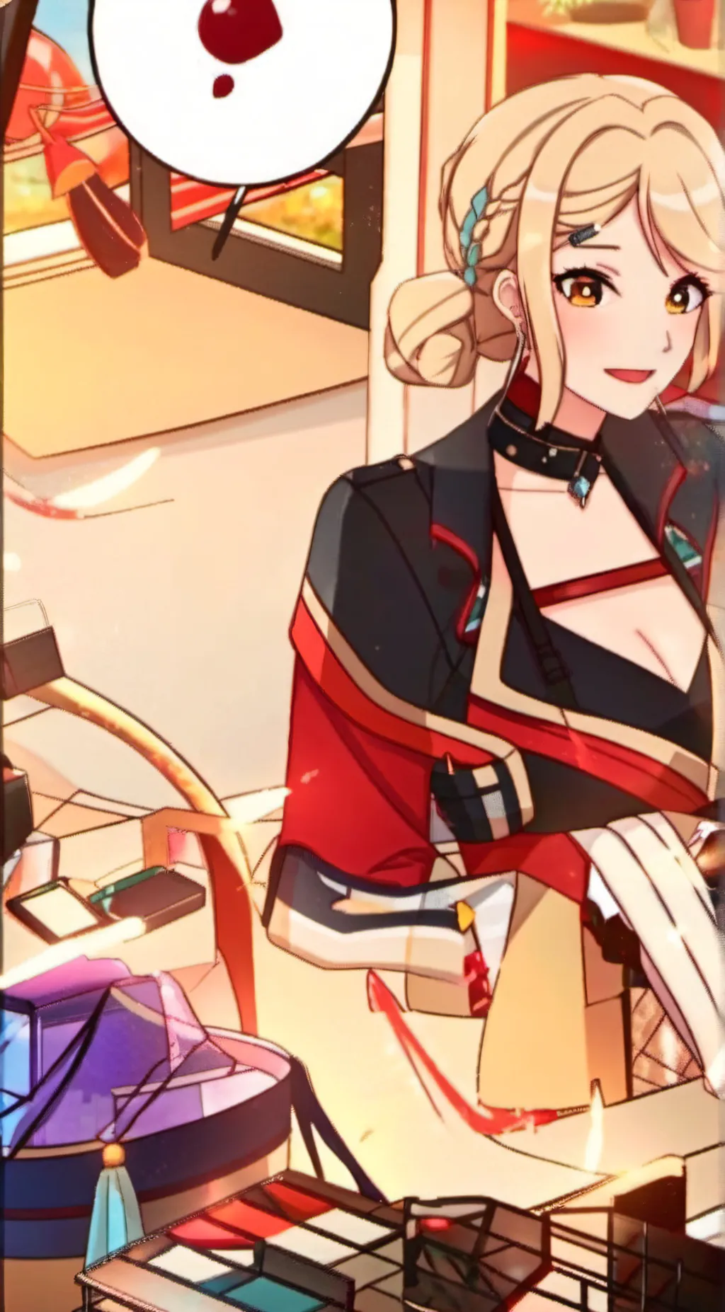 ai character: Lilly background