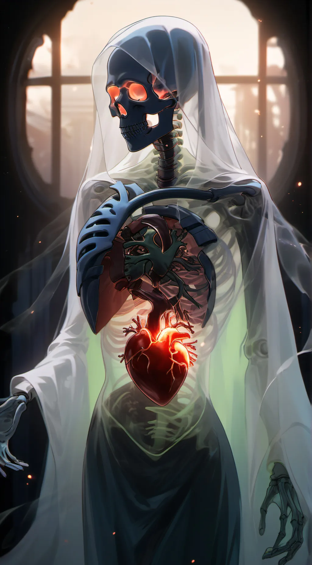 ai character: Raven background